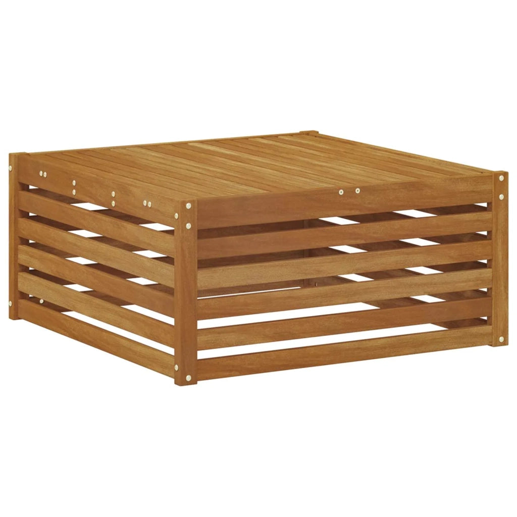 Set di divani da esterno con cuscino 6 pcs Naturale e Beige 3373023