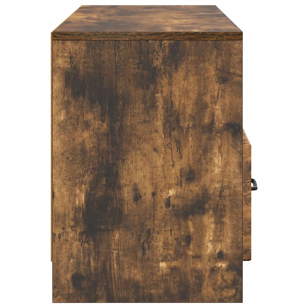 Mobile TV-Credenza per TV Rovere Fumo 102 x 34,5 x 47 cm Legno ingegnerizzato 690534