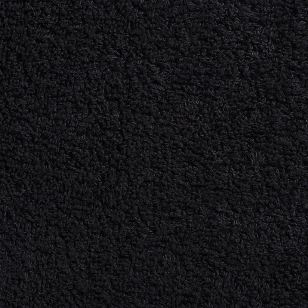 Asciugamani SOLUND 4 pz | Teli per bagno Neri 100x200 cm 600 g/m2