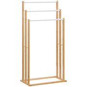 Porta asciugamani a 3 livelli ¨C zephmum ¨C 48x25,8x94 cm in bamb¨´ naturale