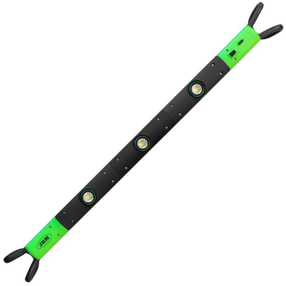 Lampada LED COB orientabili estensibile Ricaricabile per Sottocofano 1200Lm Officina Auto 3 Modalità accensione