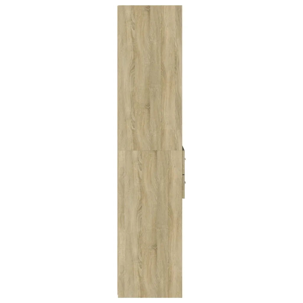 Credenza Rovere Sonoma 45x42,5x185 cm in Legno Multistrato 3281450
