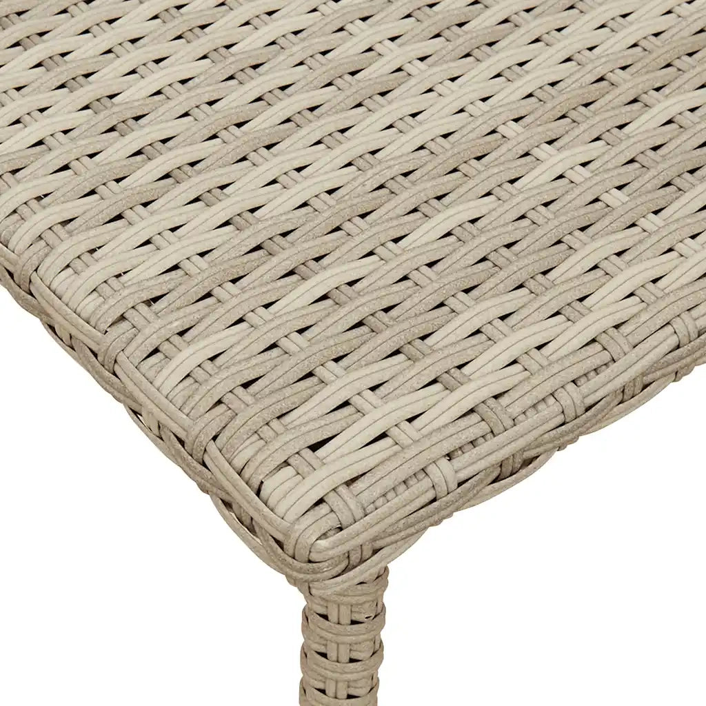 Tavolino da Giardino Rettangolare Grigio Chiaro 40x40x37 cm 4104049