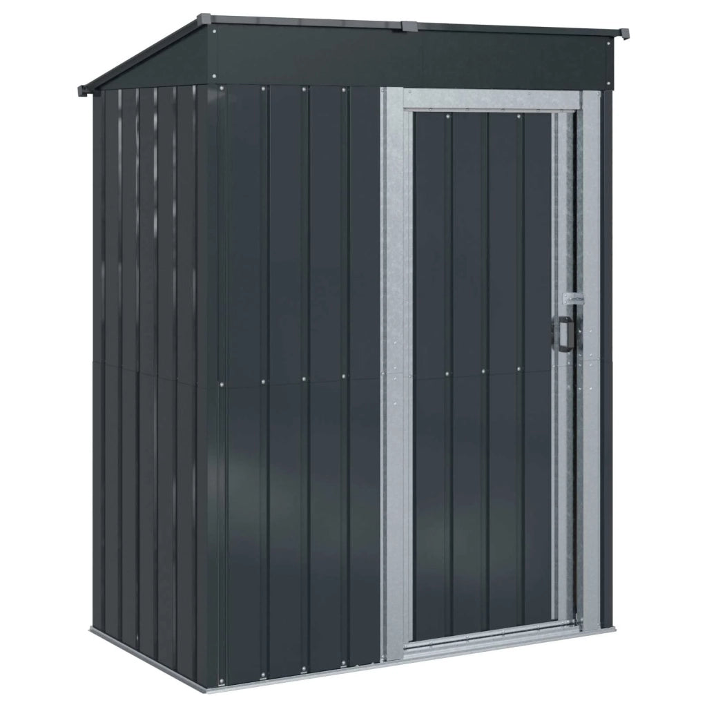 Casette da giardino Antracite 137 x 81 x 180 cm Metallo CFW7308862