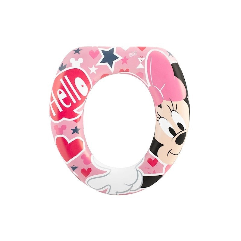 Riduttore per WC Soft Disney Minnie Icon imbottito BPA Free +12 Mesi
