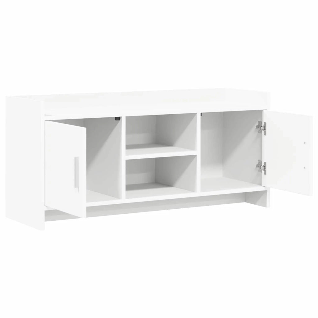 Mobile TV 102 x 33 x 47 cm Bianco Legno ingegnerizzato 8011163