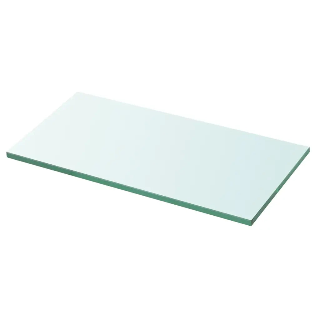 2 pz Mensole | Ripiano | Scaffale in Vetro Trasparente 20x30 cm