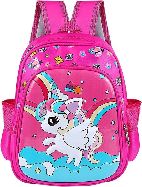 Borsa per bambini, borsa per scuola, grande borsa per ragazze, impermeabile, leggera, borsa per bambini per studenti 5+ anni