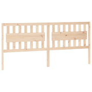 Testiera | Testata per Letto 205,5x4x100 cm in Legno Massello di Pino