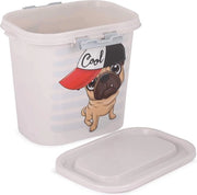 Contenitore di alimentazione per animali da 10 litri, contenitore di riserva, contenitore di stoccaggio, contenitore di chiusura, contenitore di alimenti secchi, scatola di conservazione per cani.