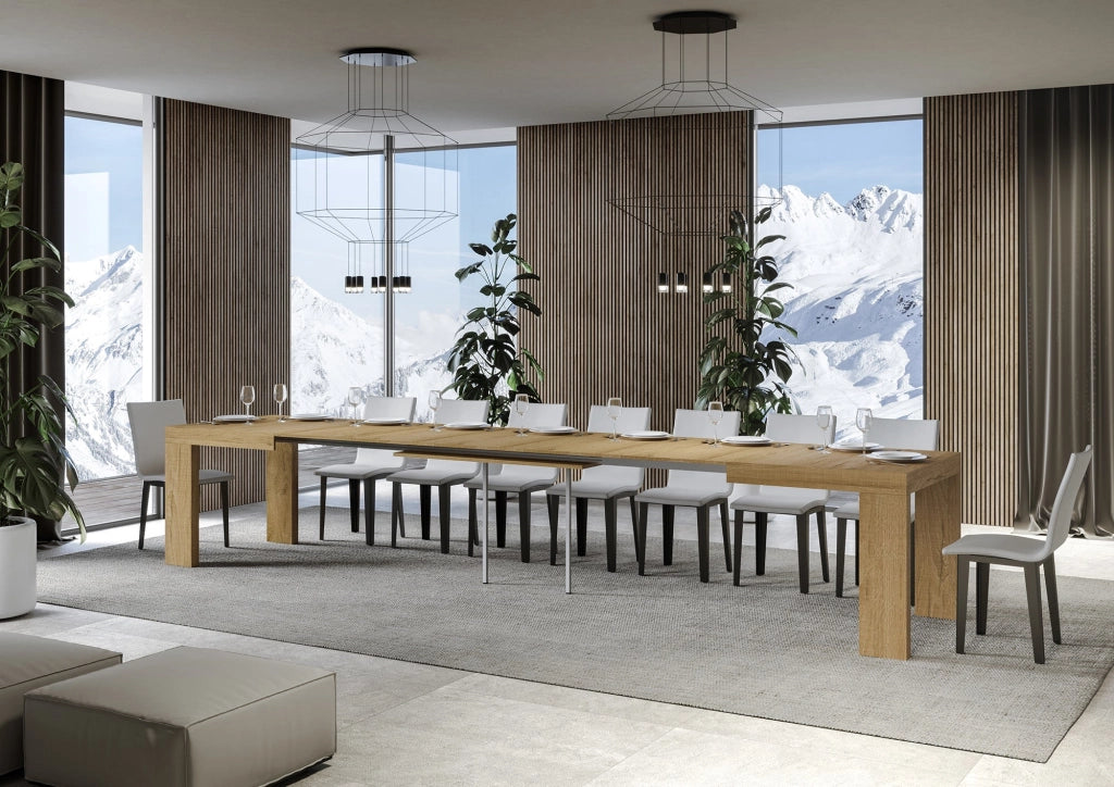 Tavolo Allungabile 200/460x90x77 cm Roxell Quercia Natura
