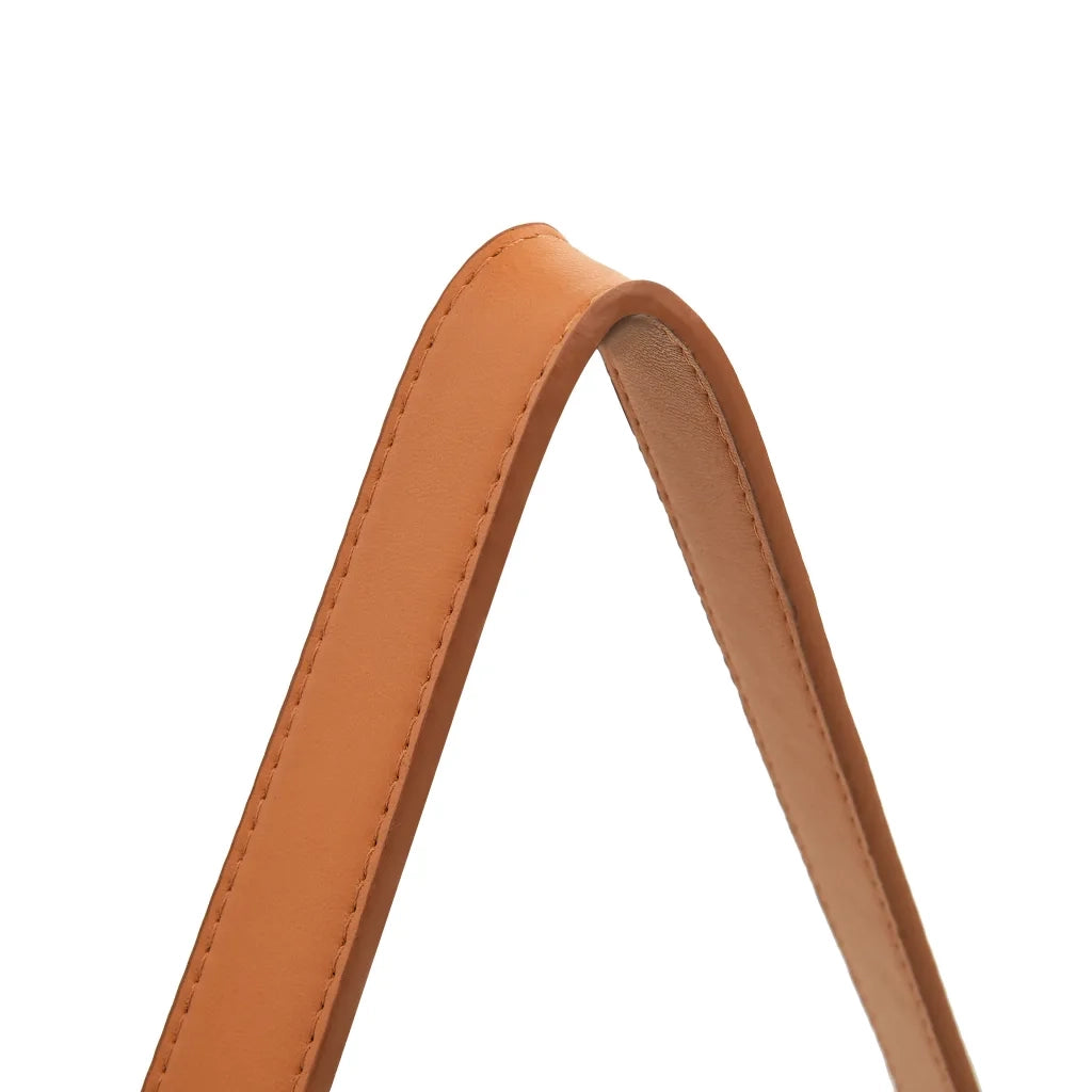 Specchio da Parete con Cinghia 60 cm Argento 320370