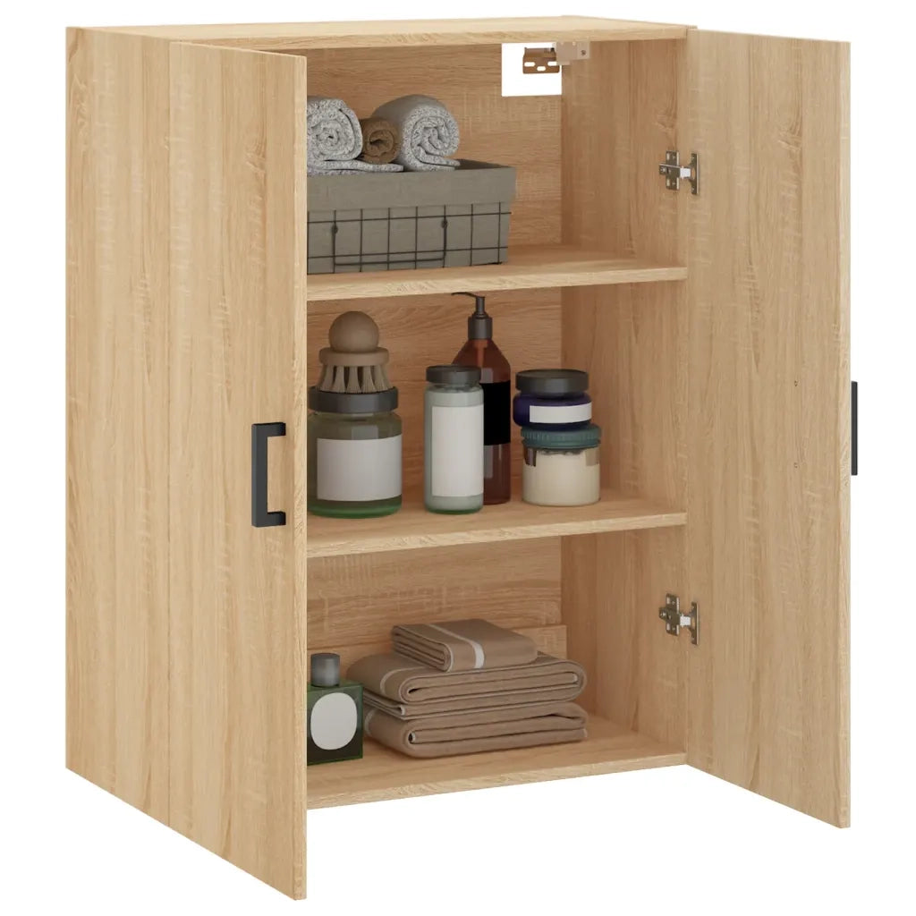 Armadietto a Muro | Mobile a Parete Rovere Sonoma 69,5x34x90 cm