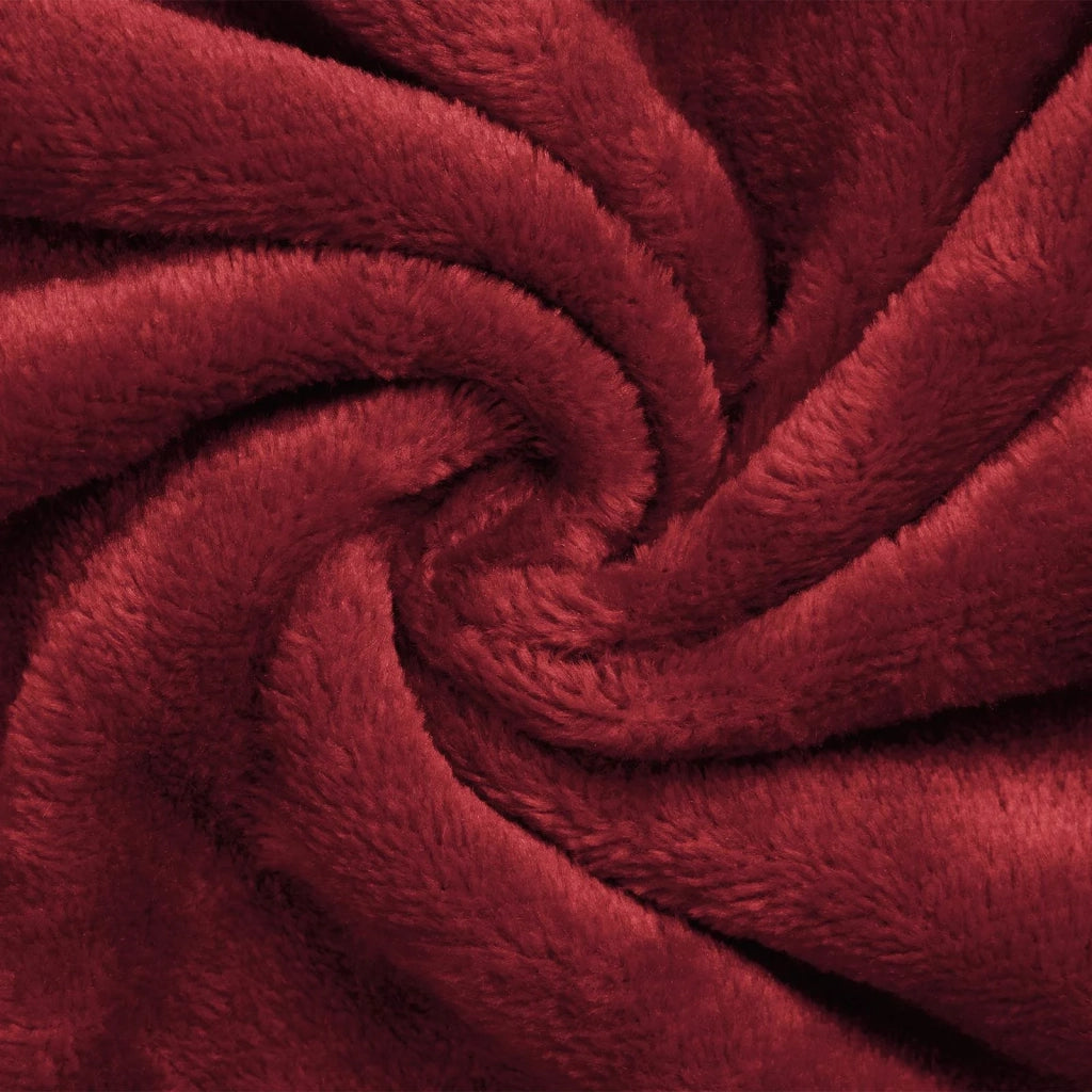 Felpa coperta Rosso Bordeaux M Pile e Flanella 42017209