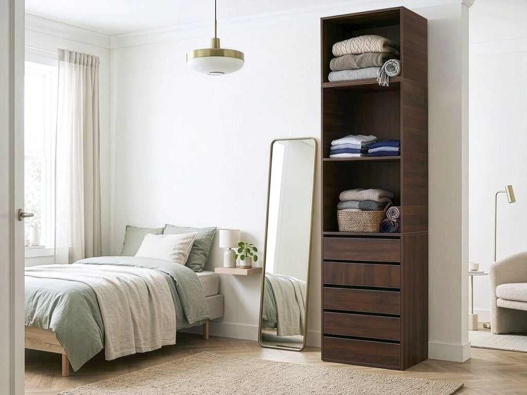 Modulo armadio "Opera" - 60 x 45 x 40 cm - Marrone