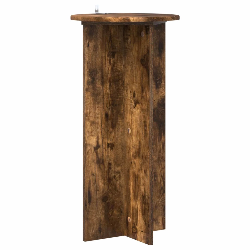 Supporto per piante | Sostegno per piante 2 pz Rovere Fumo 40 x 40 x 80 cm