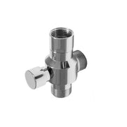 SUPPORTO PER DOCCIA CON DEVIATORE FMM- Cromo  1/2x1/2x1/2- ALBER- pezzi 1