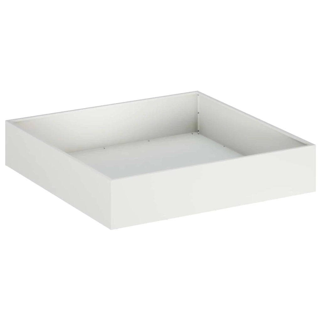 Vaso da giardino Bianco 80 x 80 x 20 cm 8005010