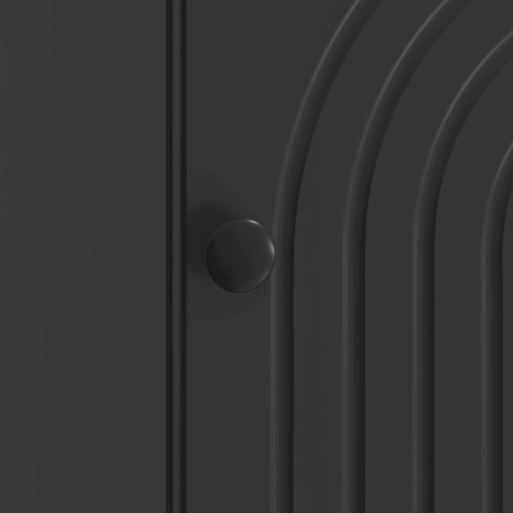 Armadio da Notte 2 pcs Nero 43 x 34,5 x 50 cm 894108