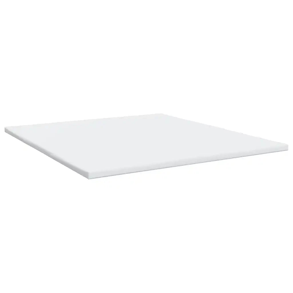 Giroletto a Molle con Materasso Marrone Scuro 200x200cm Tessuto 3292173