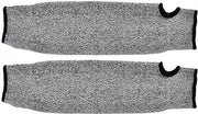 Manopole per lavoro quotidiano - Manopole taglienti resistenti - Protezione con guantiera - Lunghe maniche - HPPE/Nylon/Spandex - Protezione da alte temperature - Prevenzione di taglio livello 5 - Manopole taglienti