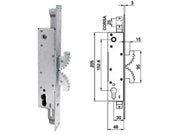 SERRATURA INF. TRIPL. BURKERLOCKS MONTANTI DOPPIO GANCIO C/QUAD. 4001  mm.30    CIPIERRE