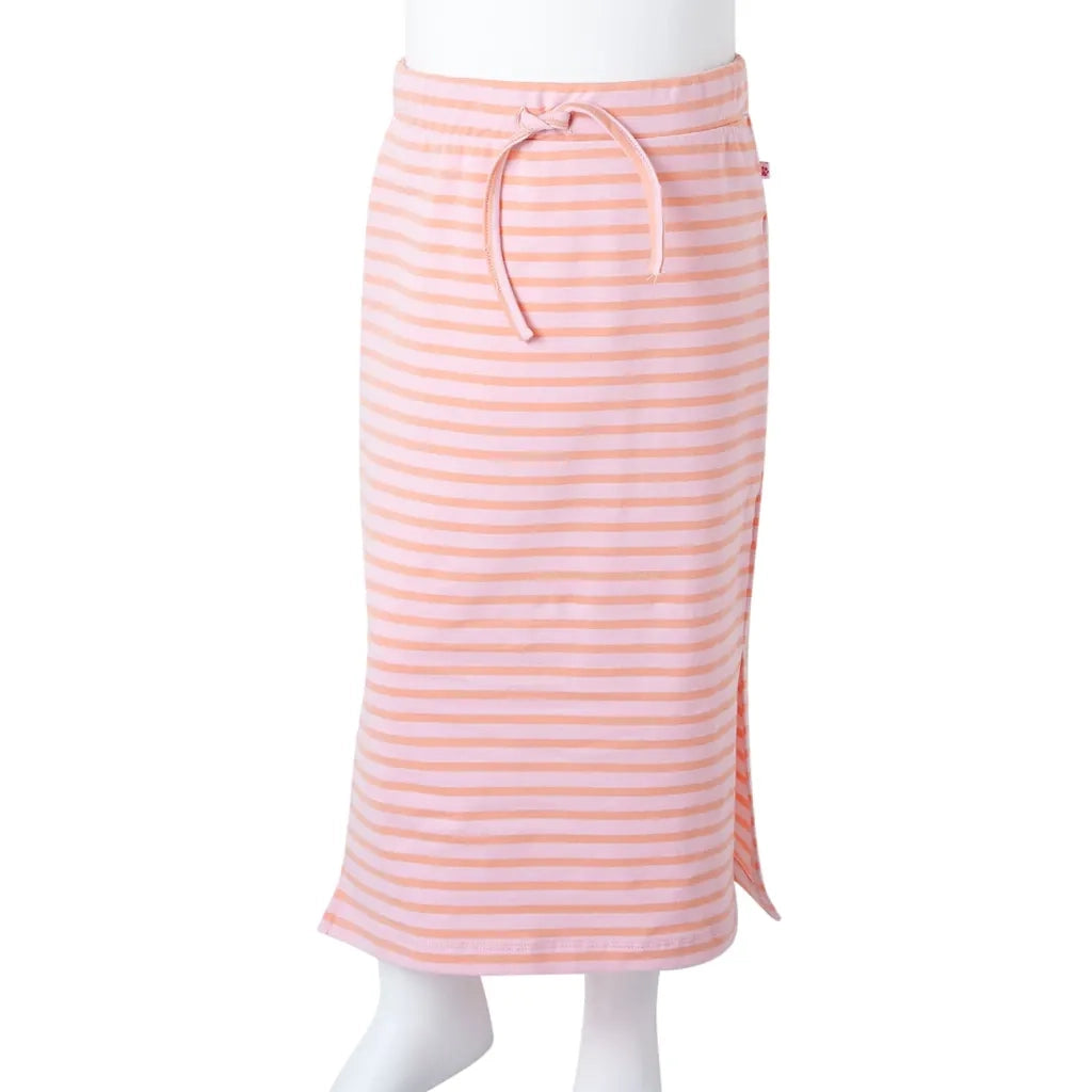 Gonna Dritta da Bambina a Righe Rosa 116 10921