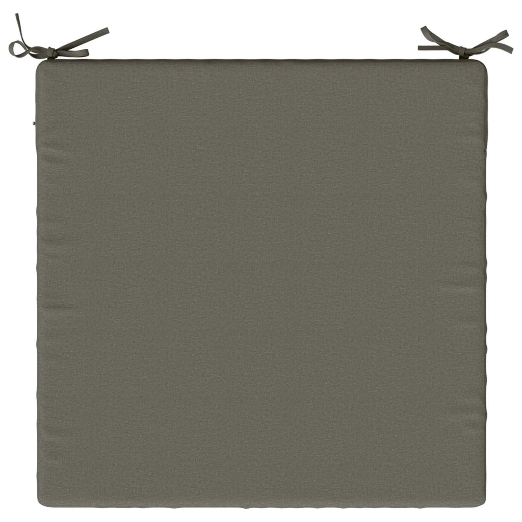 Cuscini per Sedia in 4 Pezzi SOEST 4 pz 100% Poliestere Grigio 945012