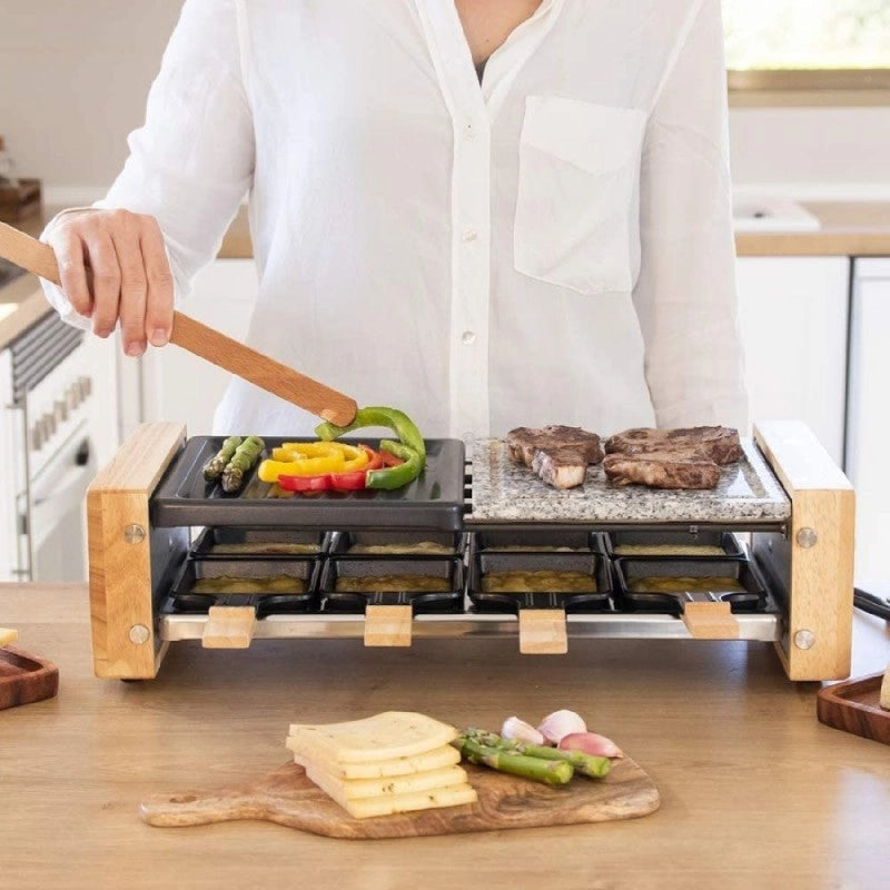 CECOTEC 03100 - Raclette Cheese&Grill 8400 Wood MixGrill