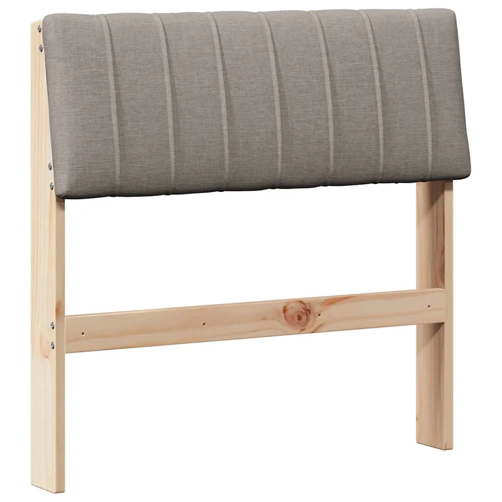 Testiera imbottita Talpa 75 cm Pino massello 879262