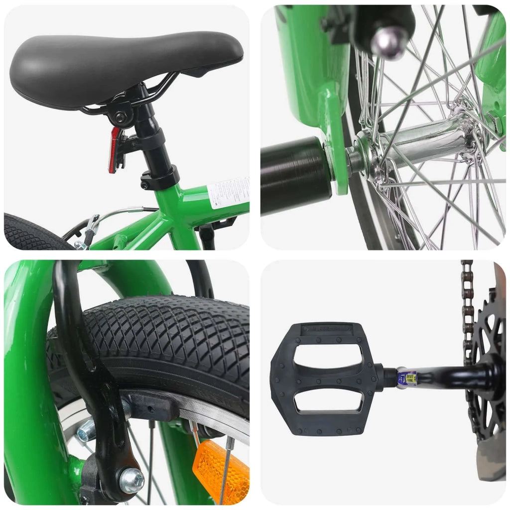 BMX 20 Pollici per oltre 9 anni Verde