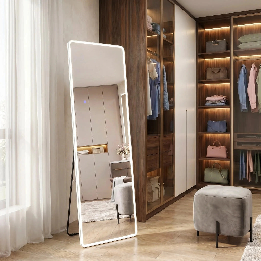 Specchio Led Classico 50x160cm White