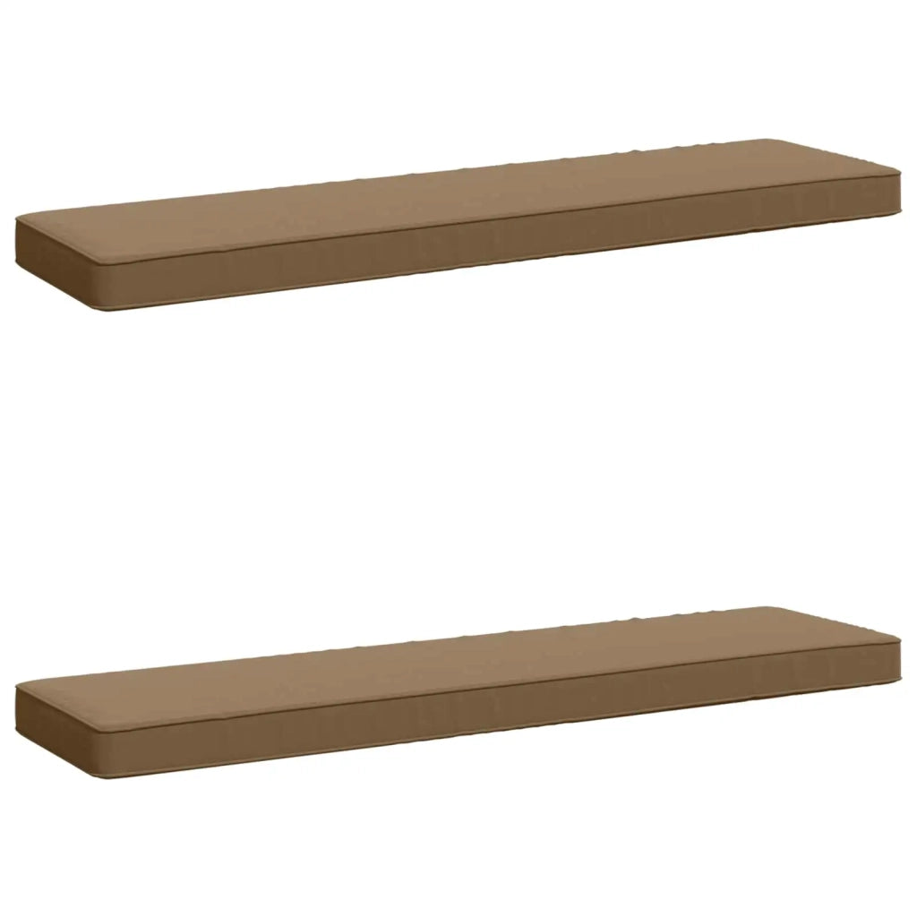 Cuscini per Panchina a 2 Pezzi VUGHT 2 pcs 100% Poliestere 950525
