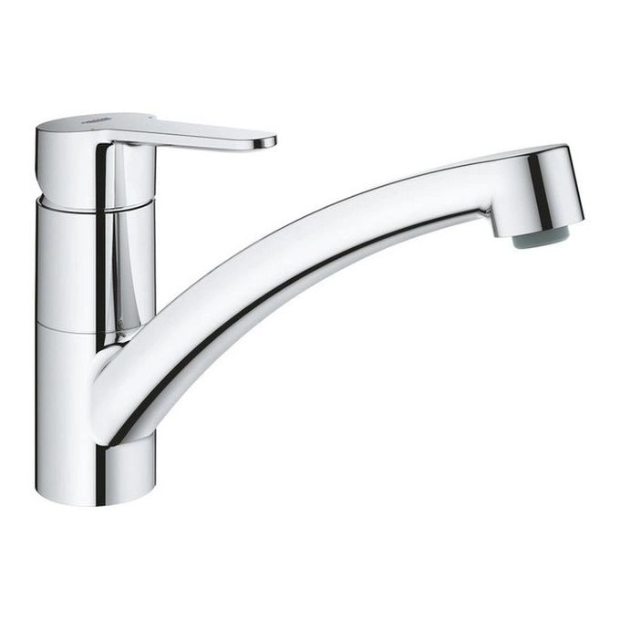Grohe 31685000 Start ECO Miscelatore Monocomando per Lavello Bocca Girevole 140° Cartuccia Ceramica QuickFix Plus colore Cromato