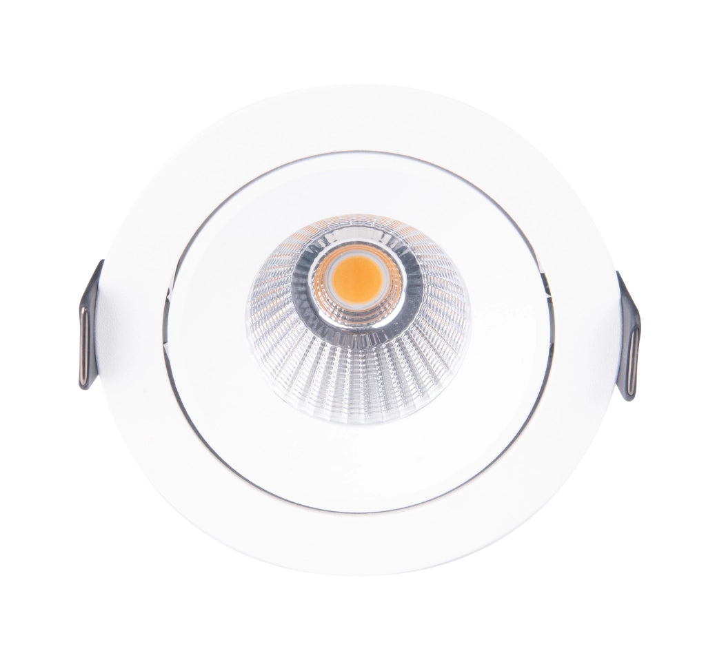 Faretto incasso bagno tondo bianco LED 12W 4000K IP65