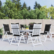 Set di cuscini per sedia alta 6 pcs Melange nero 4002369