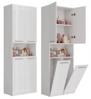 Colonna bagno NEL 2k/DK bianco lucido
