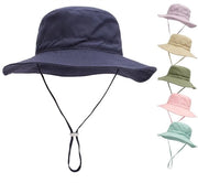 Cappello per Bambino/Prete con Protezione UV 50+ - Larga Altezza - Ripiegabile - Respirabile - Protezione contro i Raggi UV