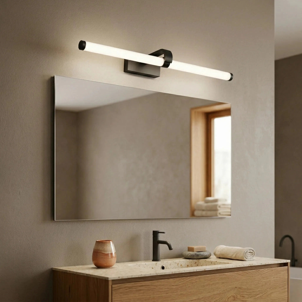 Applique Da Bagno Led APP1888-1W 60cm Black