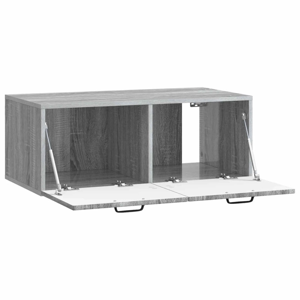 Mobile TV da Muro | Armadietto TV | Mobile Porta TV Grigio Sonoma 78,5 x 41 x 30 cm