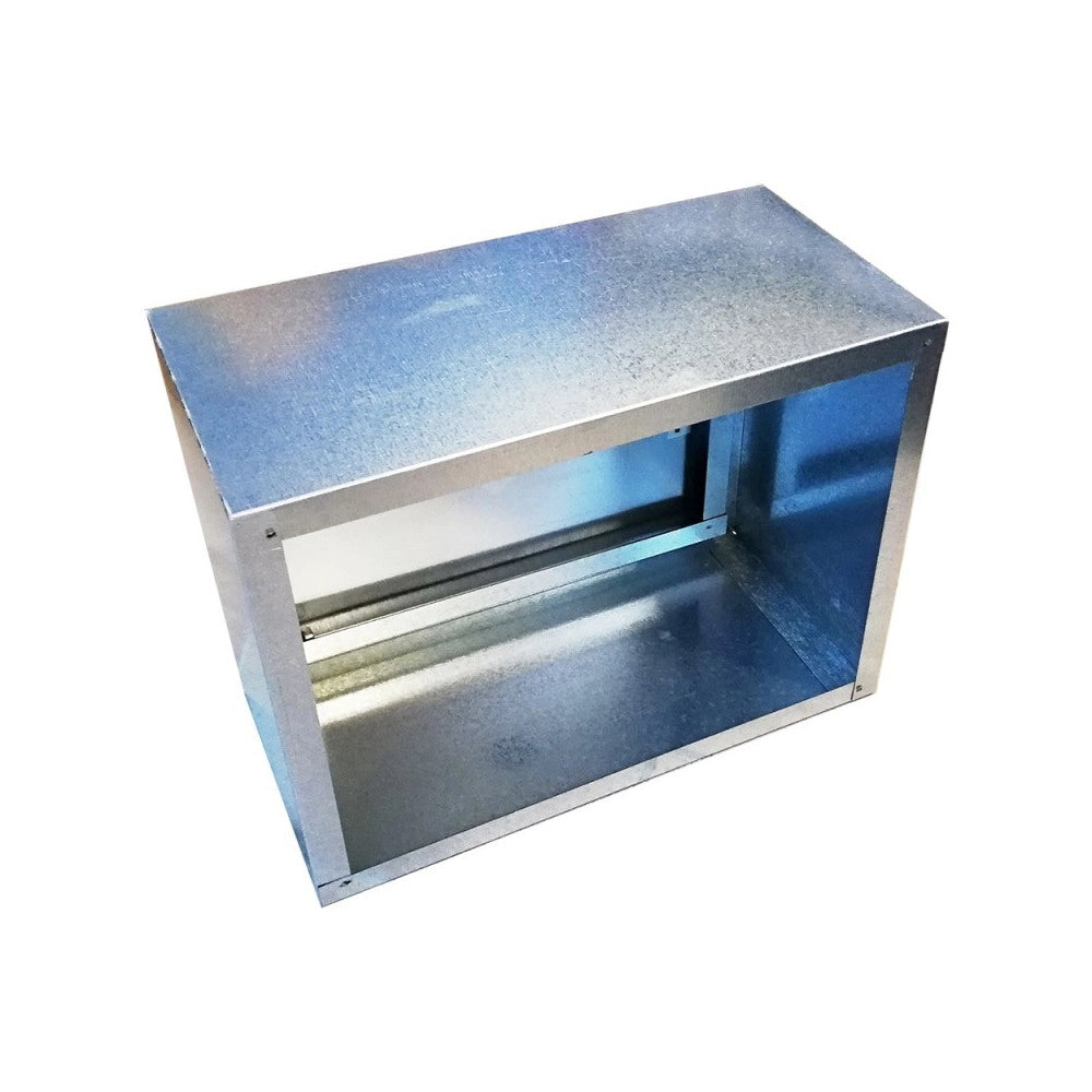 Cassetta cassonetto contenitore zincato profondità 20cm sportello cieco, scegli se  h 50 x l 50 x p 20cm