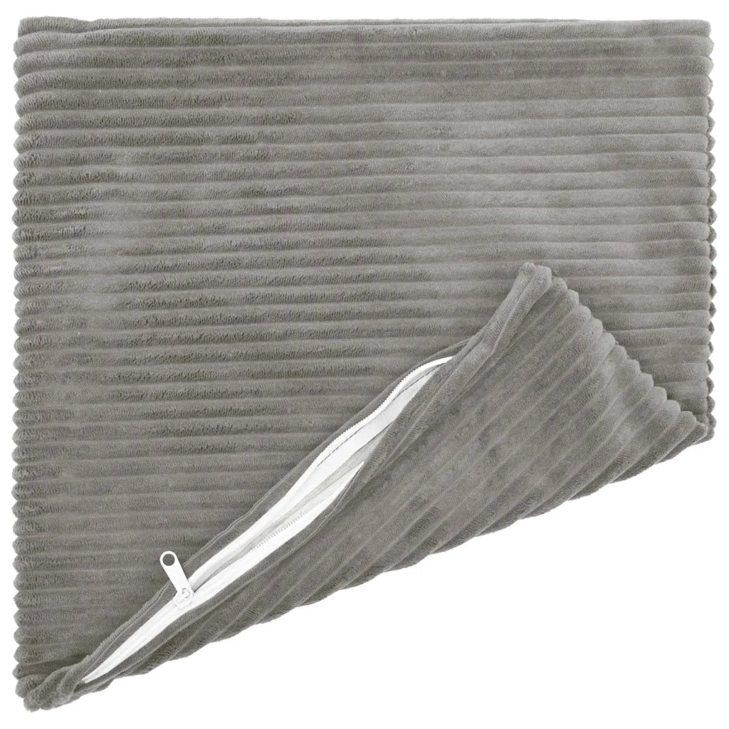 Federa 2 pcs HEERLEN Grigio Chiaro 35 x 35 cm corduroy 908073