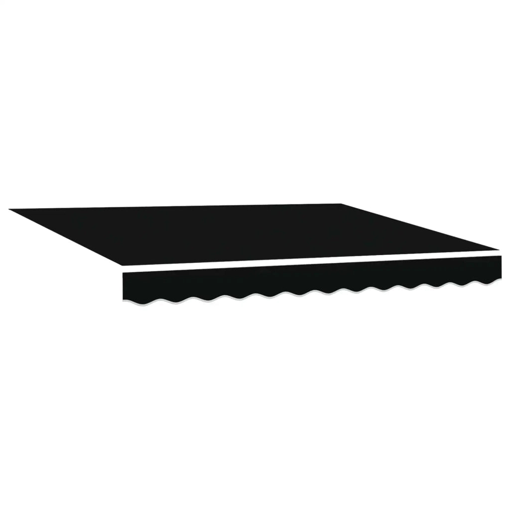 Tenda da Sole | Tenda Retrattile Nero 350 x 250 cm Poliestere e Alluminio