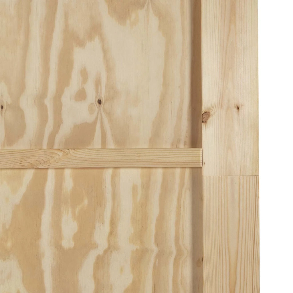 Porta scorrevole Naturale e Bianco 73,5 x 211 cm 3445477