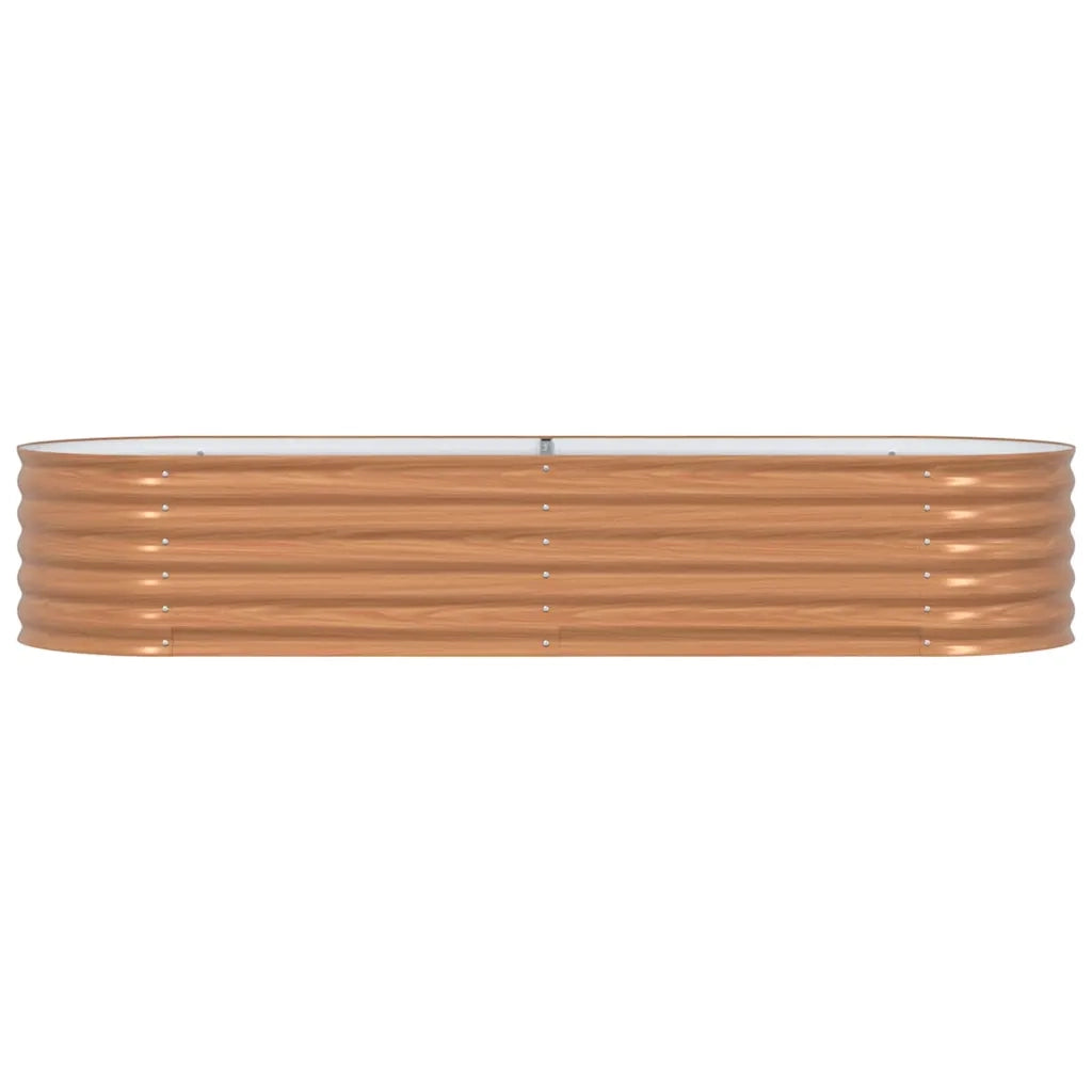 Letto Rialzato Marrone 240 x 80 x 44 cm Acciaio 42011332
