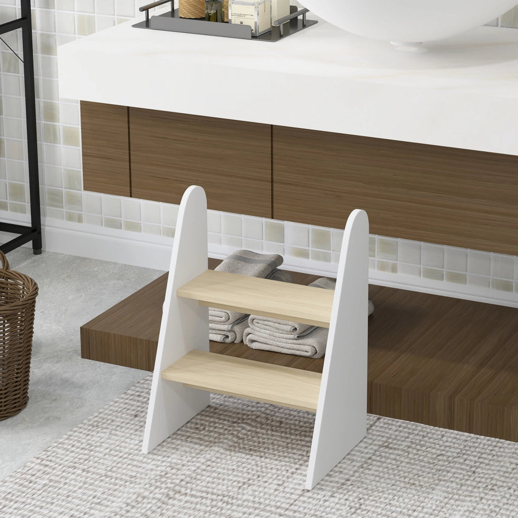Scala a 2 Gradini per Bambini ¨C zephmum ¨C Bianco