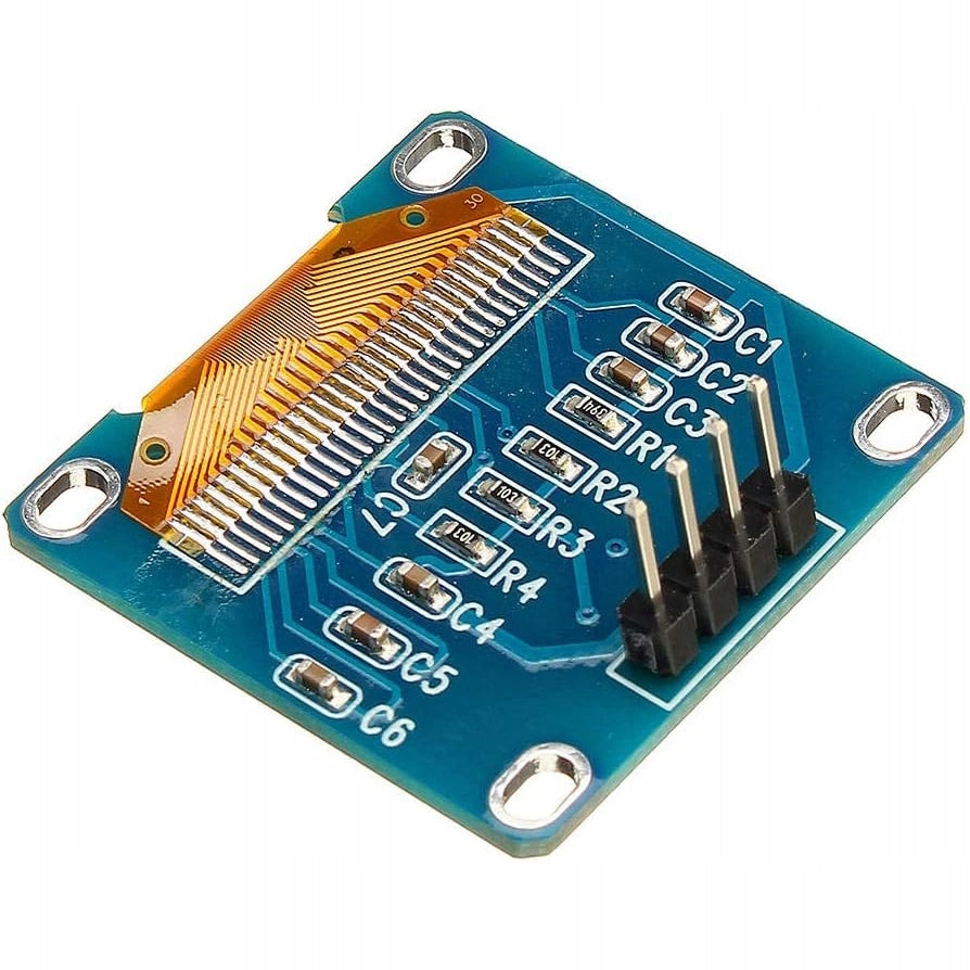 Display OLED 0,96" SSD1306 – Schermo Blu 128x64 | Interfaccia I2C | Compatibile con Arduino, Raspberry Pi