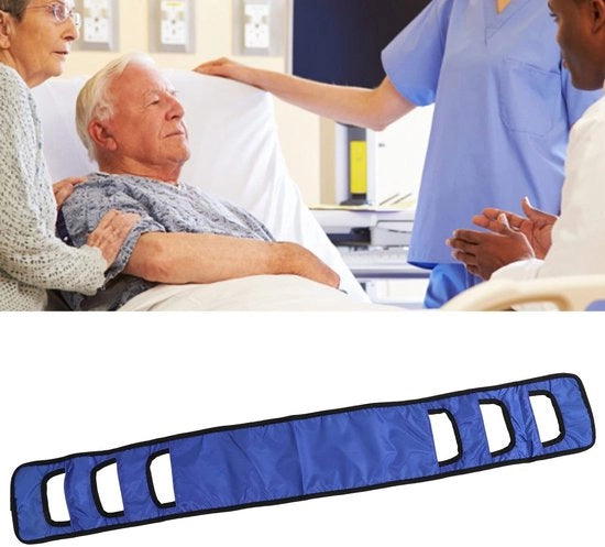 Trasferimento Paziente Portatile - Sling per Trasferimento a Letto - Sollevatore Paziente - Leggero - Nylon Respirante - Facile da Utilizzare - Sollevatore a Braccia