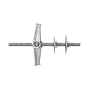 TASSELLO ANCORINA A SCATTO IN ACCIAIO ZINCATO CON BARRA DADI E RONDELLA - Ø14 - LUNGHEZZA 14CM  - TEF