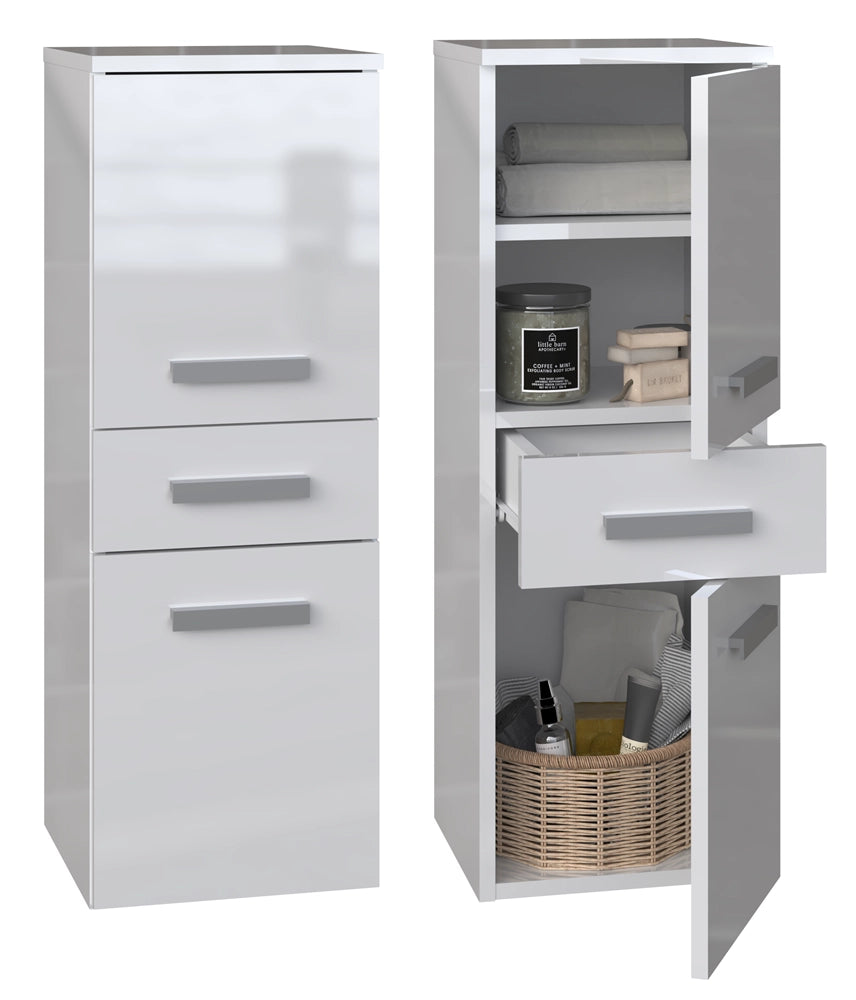 Colonna bagno NEL V DDS bianco lucido